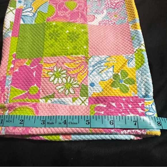 Lilly Pulitzer Vintage 90’s Patchwork Cropped Pants - Picture 10 of 12